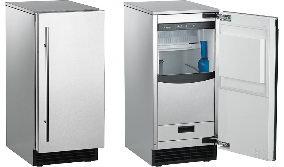 Scotsman Scn60ga1ss Undercounter Ice Maker 80 Lbs Nugget Ice Reviewsicemaker Com