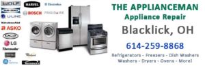 High End Appliance Repair in Blacklick Ohio