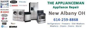 Appliance Repair in New Albany Ohio