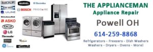 Appliance Repair in Powell Ohio