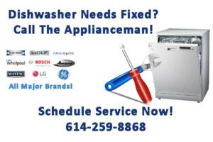 Dishwasher repair in Columbus Ohio