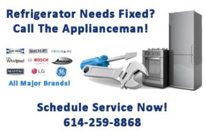Refrigerator repair in Columbus OH